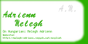 adrienn melegh business card